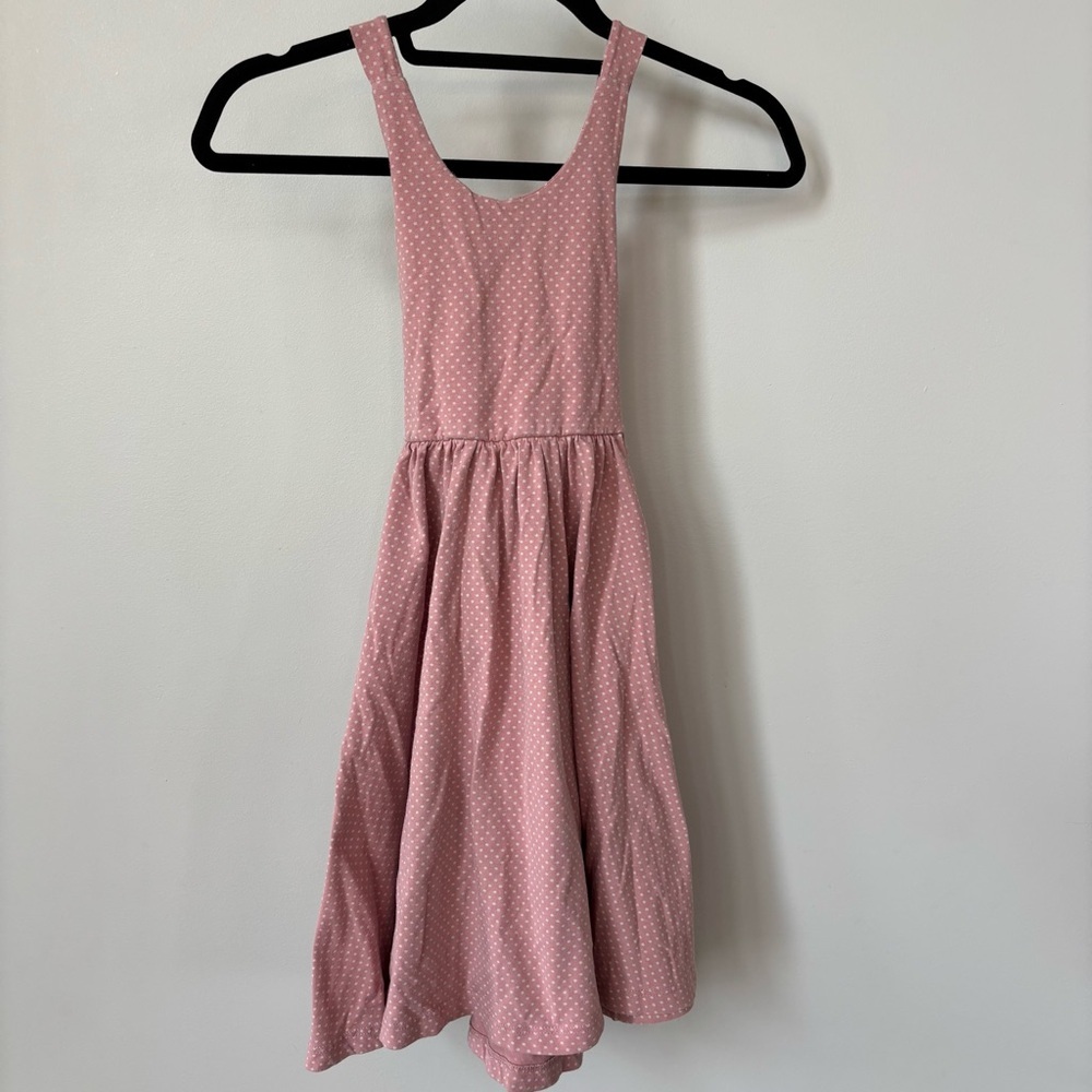 Alice +‎ Ames Dusty Pink Polkadot Dress Size 7
